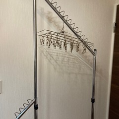 物干し竿　ハンガーラックの画像