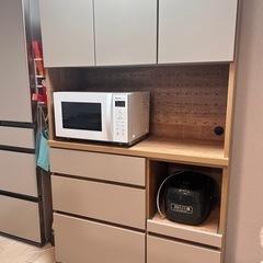 ラジャー 105OP グレージュNA キッチンボードの画像