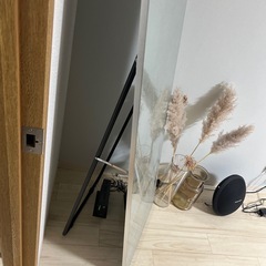 姿見 ミラー ノンフレーム 大 の画像