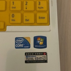 ノートパソコン　lavie LS550/C 動作品　の画像