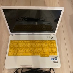 ノートパソコン　lavie LS550/C 動作品　の画像