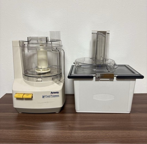 Amway　フードプロセッサー 　パーツセット フードプロセッサー 黒＋ケース付オプションパーツセット