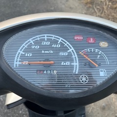 【クロ棺様専用】原付　YAMAHA ジョグ　シルバーの画像