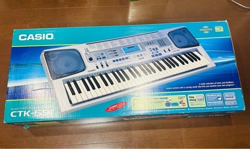 CASIO CTK-591 61鍵電子キーボード　高さ調整台付き ヨドバシ.com - カシオ CASIO CTK-591 キーボード 通販【全品