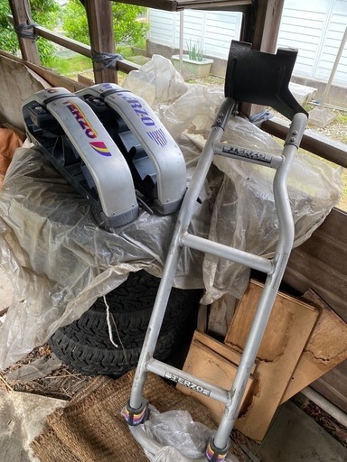 デリカ　スペースギア　リアラダーとキャリア