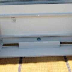 ①　サンワサプライ　パソコンデスク　オフィスデスク　SH-B1260　ワークデスク　作業台　幅120㎝　白家具　シンプルデザイン　引取り歓迎の画像
