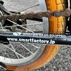折りたたみ自転車　SHIMANO SIS EQUIPPED シマノ の画像
