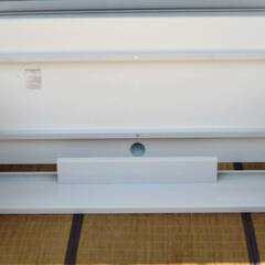 ②　サンワサプライ　パソコンデスク　オフィスデスク　SH-B1260　ワークデスク　作業台　幅120㎝　白家具　シンプルデザイン　引取り歓迎の画像