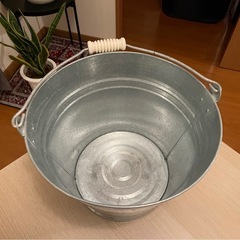 レトロなバケツ　5号の画像