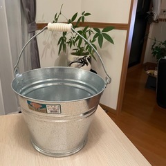 レトロなバケツ　5号の画像