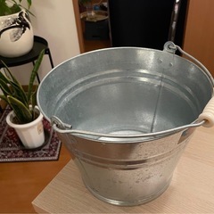レトロなバケツ　5号の画像
