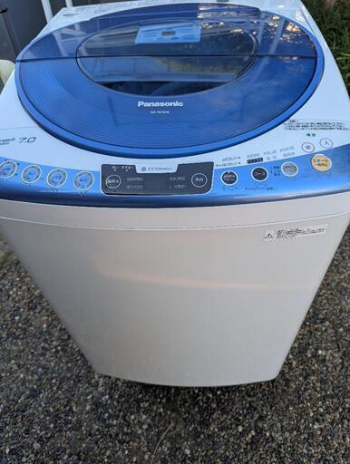 【福岡市　市内近郊限定】Panasonic 7kg洗濯機 分解洗浄済み 配送無料 na-fa7h3-c.jpg