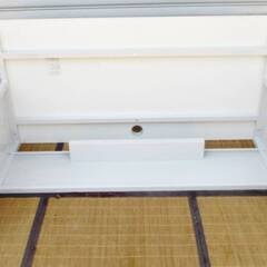 ③　サンワサプライ　パソコンデスク　オフィスデスク　SH-B1260　ワークデスク　作業台　幅120㎝　白家具　シンプルデザイン　引取り歓迎の画像