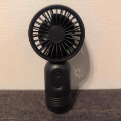 （ほぼ新品）暑い夏の必需品！ネックファン＆ハンディファンの画像