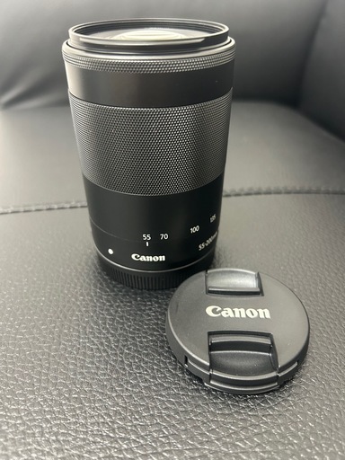 Canon キヤノン EF-M55-200mm F4.5-6.3 IS STM ブラック  ミラーレス専用  望遠ズームレンズ