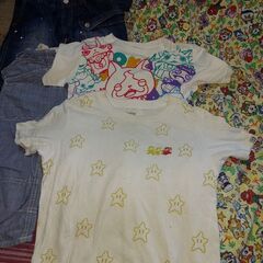 計10点以上‼️キッズ服、格安で❗大量‼️使用感有り系！夏子供服130サイズセット、H&Mやロゴス、マーベル等‼️の画像