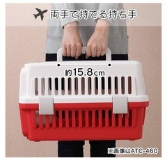 小型犬のキャリーの画像