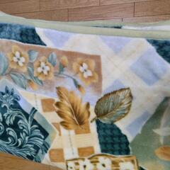 　シングルサイズ　毛布①の画像