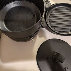 ミニホットプレート＆鍋の画像