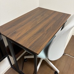 デスク　チェア　セットの画像