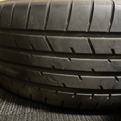 80ハリアー純正 19インチ ホイール タイヤ 付. 3本のみ．の画像