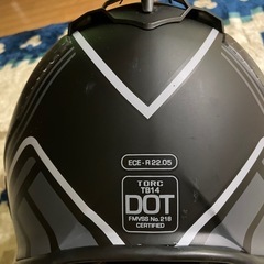 バイク用ヘルメットの画像