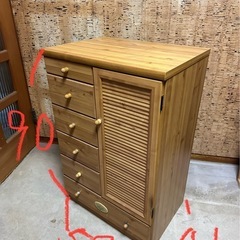 6段チェスト　タンス　収納　木製の画像