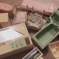 りかちゃん　レトロ家具の画像