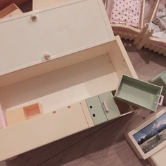 りかちゃん　レトロ家具の画像