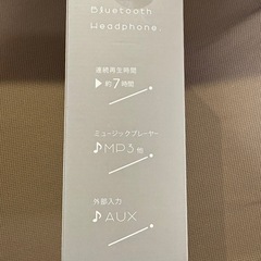 【新品未使用】Bluetoothヘッドホンの画像