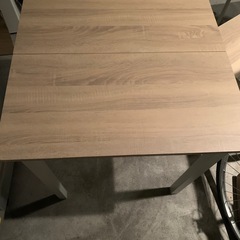 【美品】ダイニングテーブルと椅子セットの画像