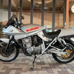 予備検査付き❗️SUZUKI GSX400S 刀　ヨシムラチタンマフラー　オールペイント　シート張り替え　油脂類交換　フロントフォークOH プラグ交換の画像