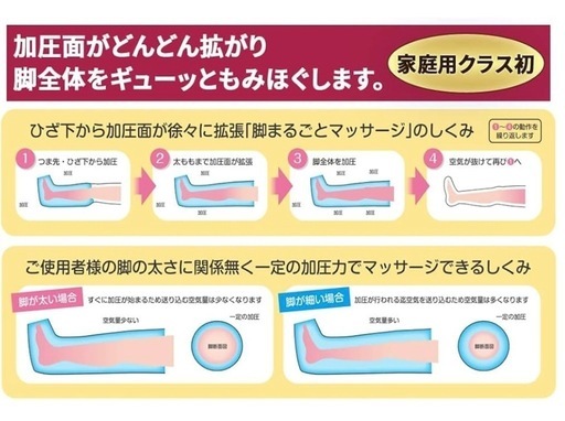 フットマッサージ器　もみまろ