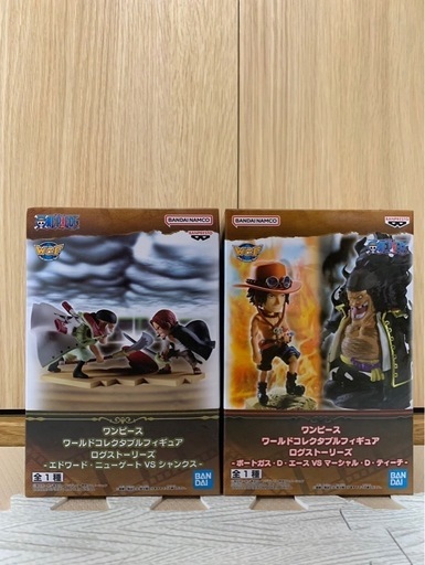 ワンピース ワールドコレクタブルフィギュア ログストーリーズ エース ティーチ ワンピース ログストーリーズ エースVSマーシャル・D・ティーチ フィギュア