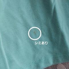 ANAP ミントグリーン ハート柄 Tシャツ【110センチ】の画像