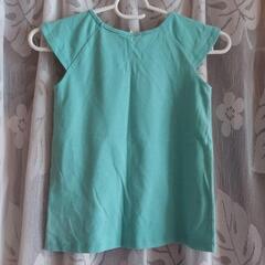 ANAP ミントグリーン ハート柄 Tシャツ【110センチ】の画像
