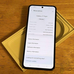 Android Galaxy Flip 4｜256gb｜SIMフリーの画像