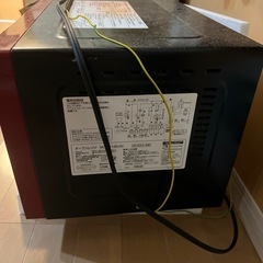 山善電子レンジの画像