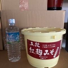 味噌が入っていた容器の画像