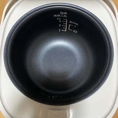 マイコン炊飯ジャー　3.5合炊きの画像