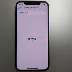 新品に近い iPhone12 128GB ブラック SIMロックなし 南大阪 岸和田 貝塚市 泉佐野市 高石市 泉大津市 和泉市 忠岡町 熊取町の画像