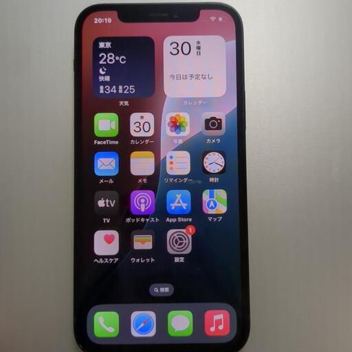 新品に近い iPhone12 128GB ブラック SIMロックなし 南大阪 岸和田