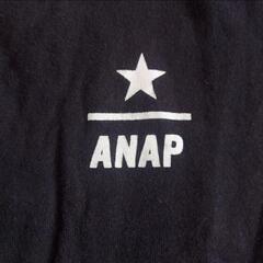 ANAP 黒 Tシャツ 【110センチ】の画像