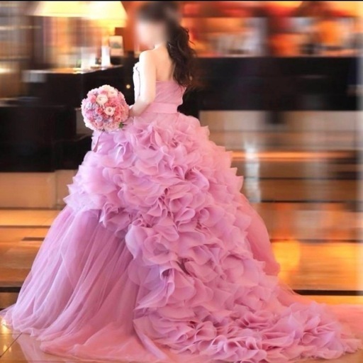 VERA WANG ピンクヘイリー US4 (マリー) 錦糸町のドレスの中古