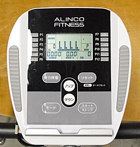 訳あり品　アルインコ　家庭用フィットネスバイク　プログラムバイク　AFB6216