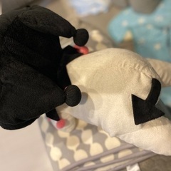 クロミちゃん　大きい人形　尻尾付　全長40くらい　枕　クッション　の画像
