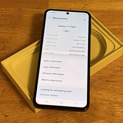 Android Galaxy Flip 4｜128gb｜SIMフリーの画像