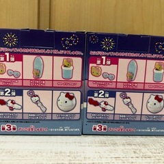 【🍒マーク5点400円】新品未使用 サンリオ キティちゃん ハッピーセット2種セット❁¨̮の画像
