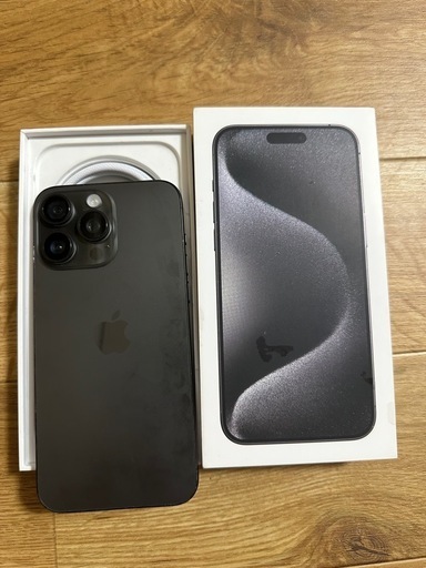 iphone 15 promax 256gbブラックSIM フリー