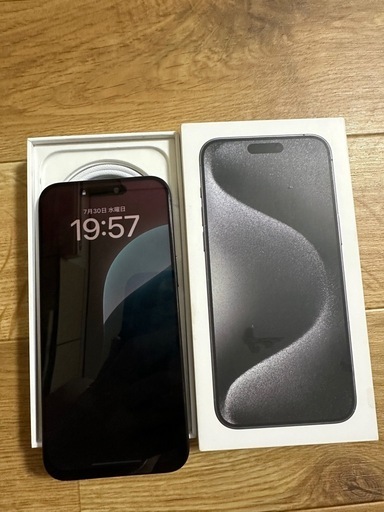 iphone 15 promax 256gbブラックSIM フリー
